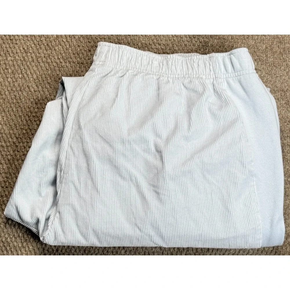 Nike Air Women's High Waisted Corduroy Fleece Pants Size‎ 2XL